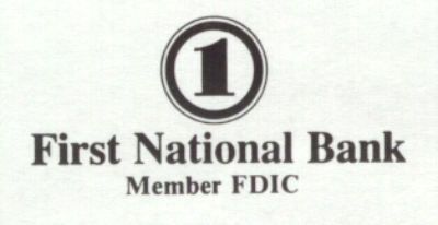Logo for sponsor First National Bank